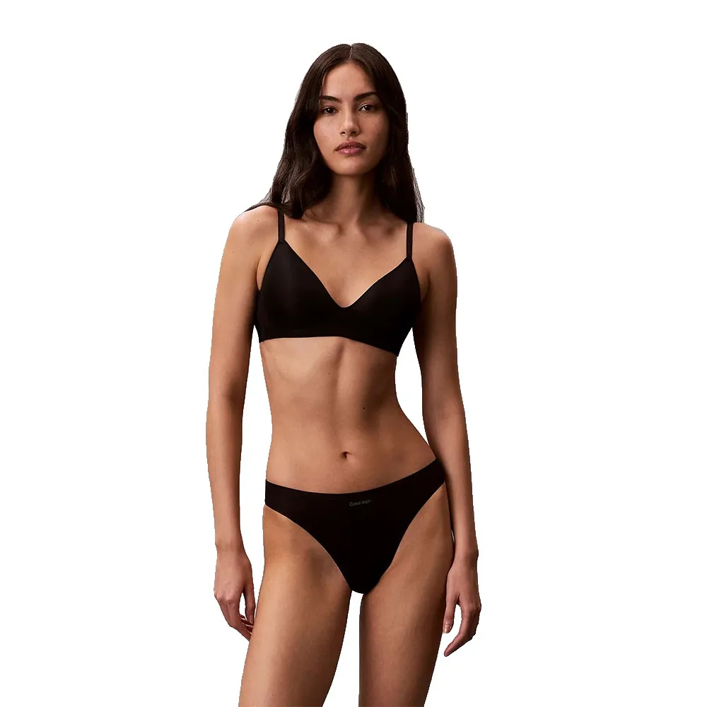 Бюстгальтер без косточек Calvin Klein LV00QF8315, черный — фото 3