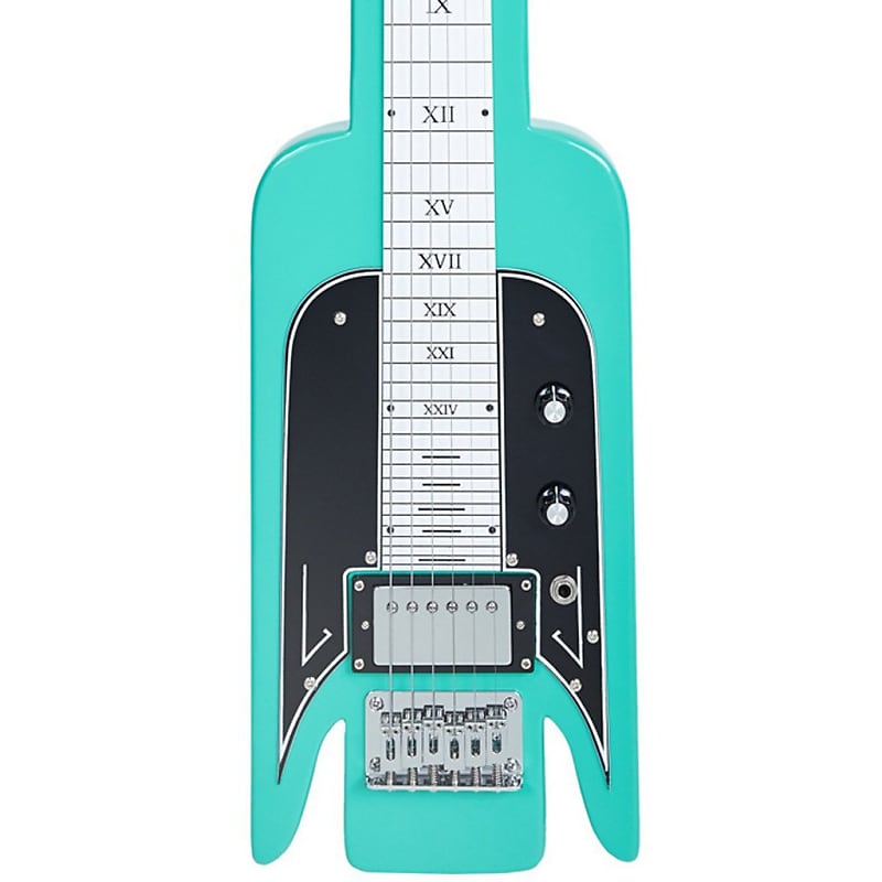 

Электрогитара Airline Guitars Lap Steel - Seafoam Green - Vintage National -inspired Tribute Model - NEW!