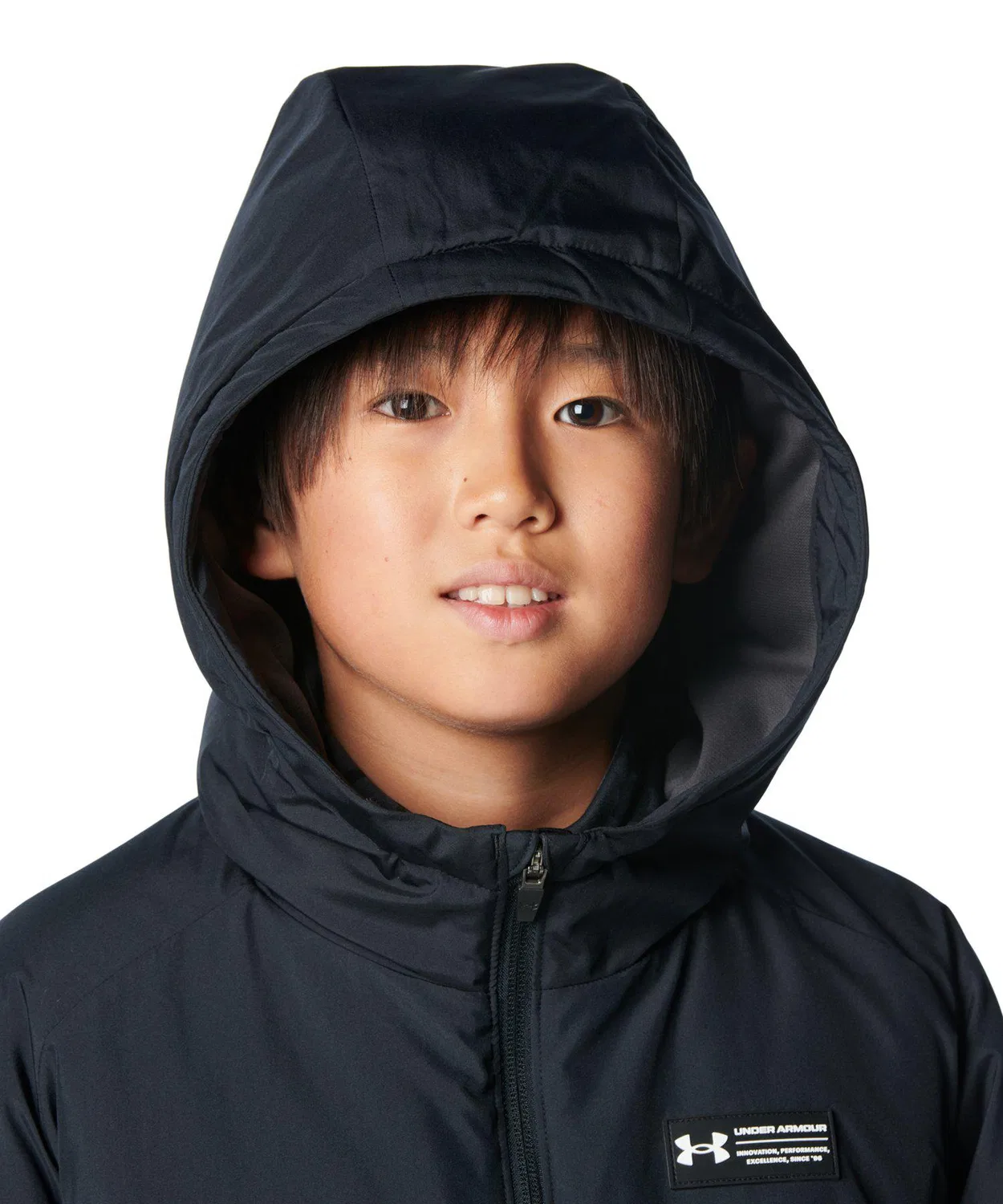 Длинное пальто UA Insulated с утеплителем, Under Armour, чёрный — фото 4