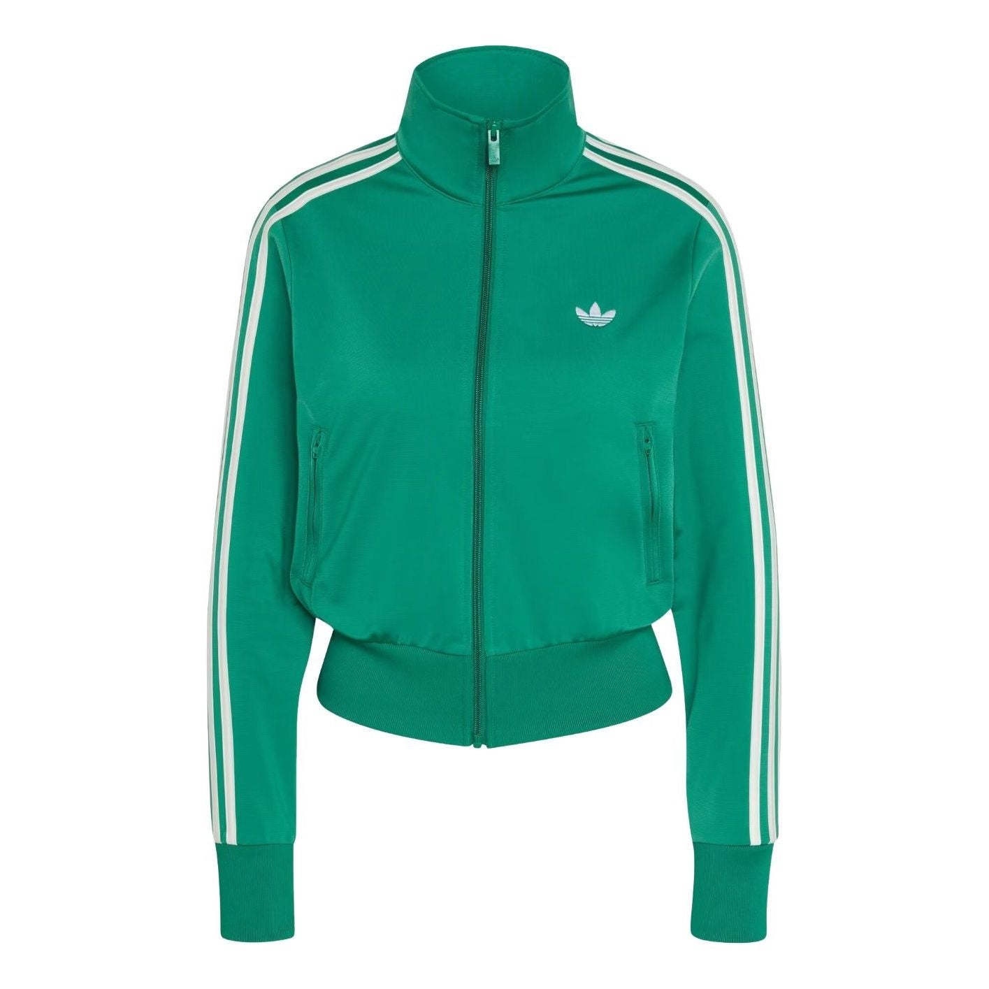 

(WMNS) Спортивная футболка Adidas Firebird Classic Track Top 'Bold Green White'