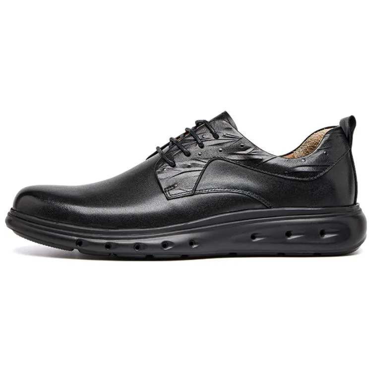 VICKI BROWN Мужские повседневные туфли low top черные/коричневые — фото 3
