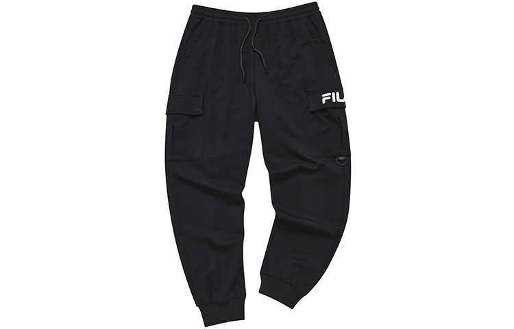 

STREET SPORT Вязаные спортивные штаны Мужские Pitch Black FILA FUSION