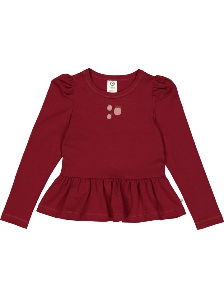 

Футболка müsli Langarmshirt, цвет cabernet
