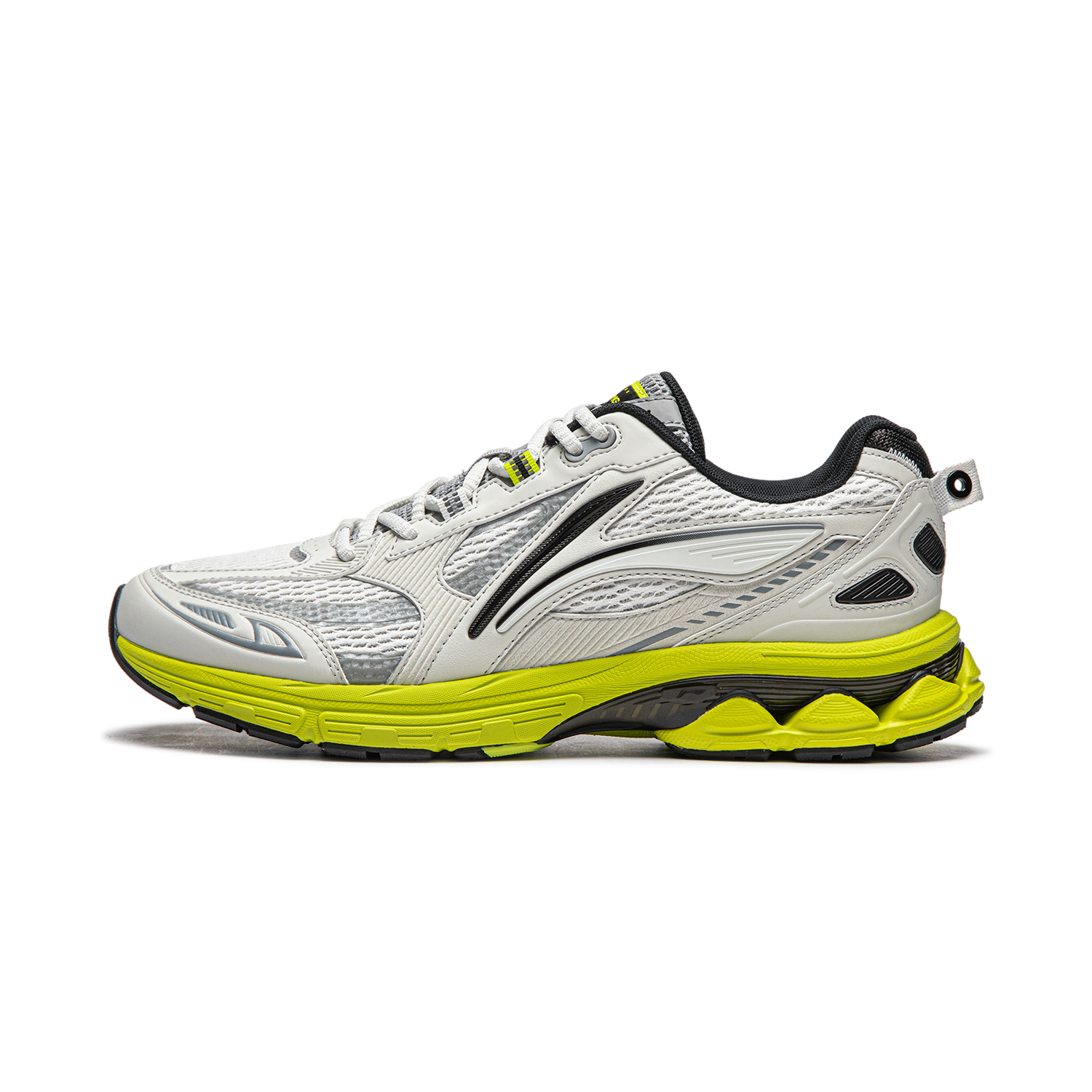 

LiNing Shake 2.0 Амортизирующие Противоскользящие Износостойкие Легкие Низкие Повседневные Беговые Кроссовки Мужские Светло-Лаймовый, Светло-Лаймовый/Абсолютно Серый