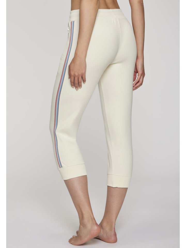 

H.I.S Расслабленные брюки-капри цвета экрю