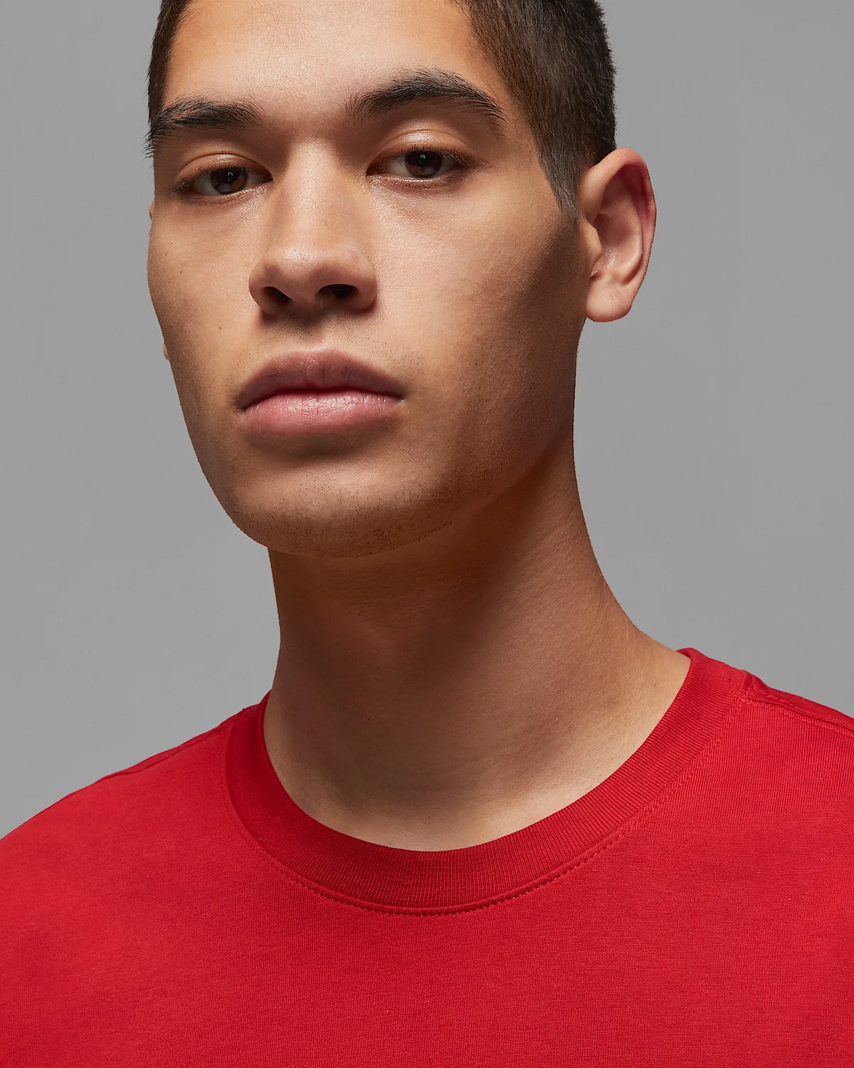 Мужская футболка Jordan Air, Gym Red/Sail/Sail — фото 3