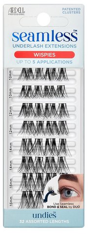 

Накладные ресницы для макияжа глаз Бесшовные ресницы Wispies Ardell 1 шт