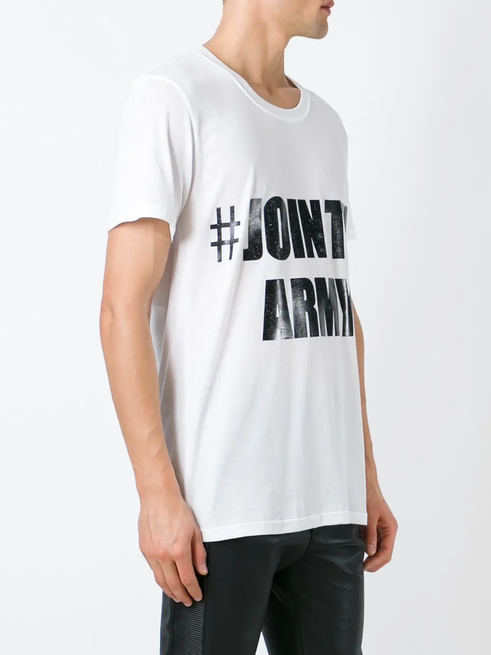 

Футболка #Join the Army BALMAIN, белый