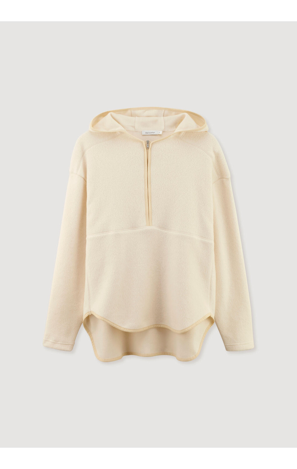 

Толстовка Hessnatur Fleece Hoodie, натуральный