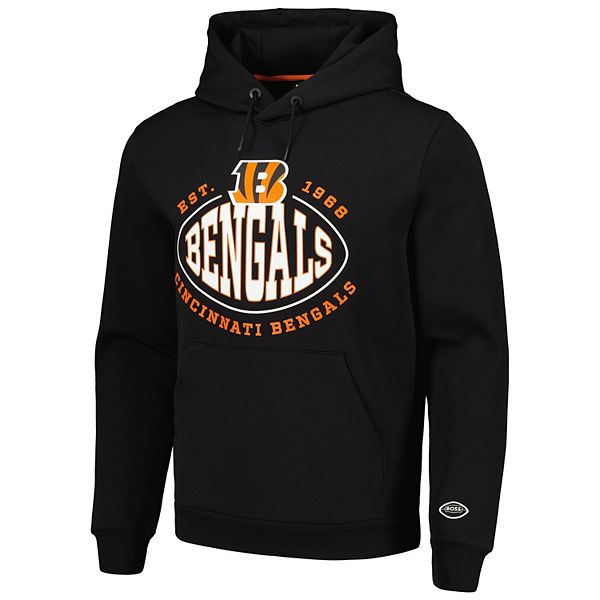 Мужская черная толстовка с капюшоном Cincinnati Bengals Touchback Boss X Nfl — фото 3