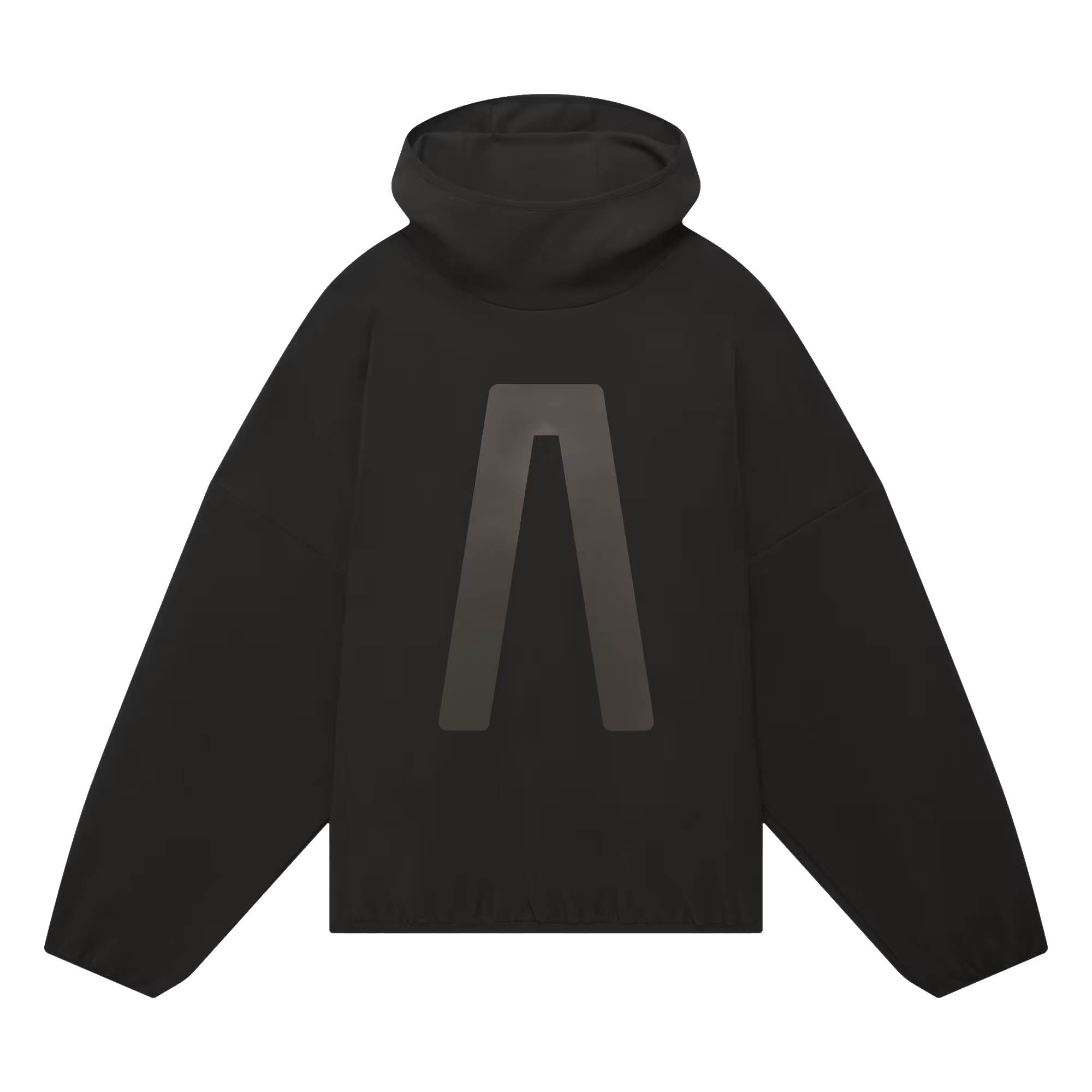 

Толстовка Fear Of God Athletics FW25 SUEDE FLEECE HOODIE унисекс Adidas, черный