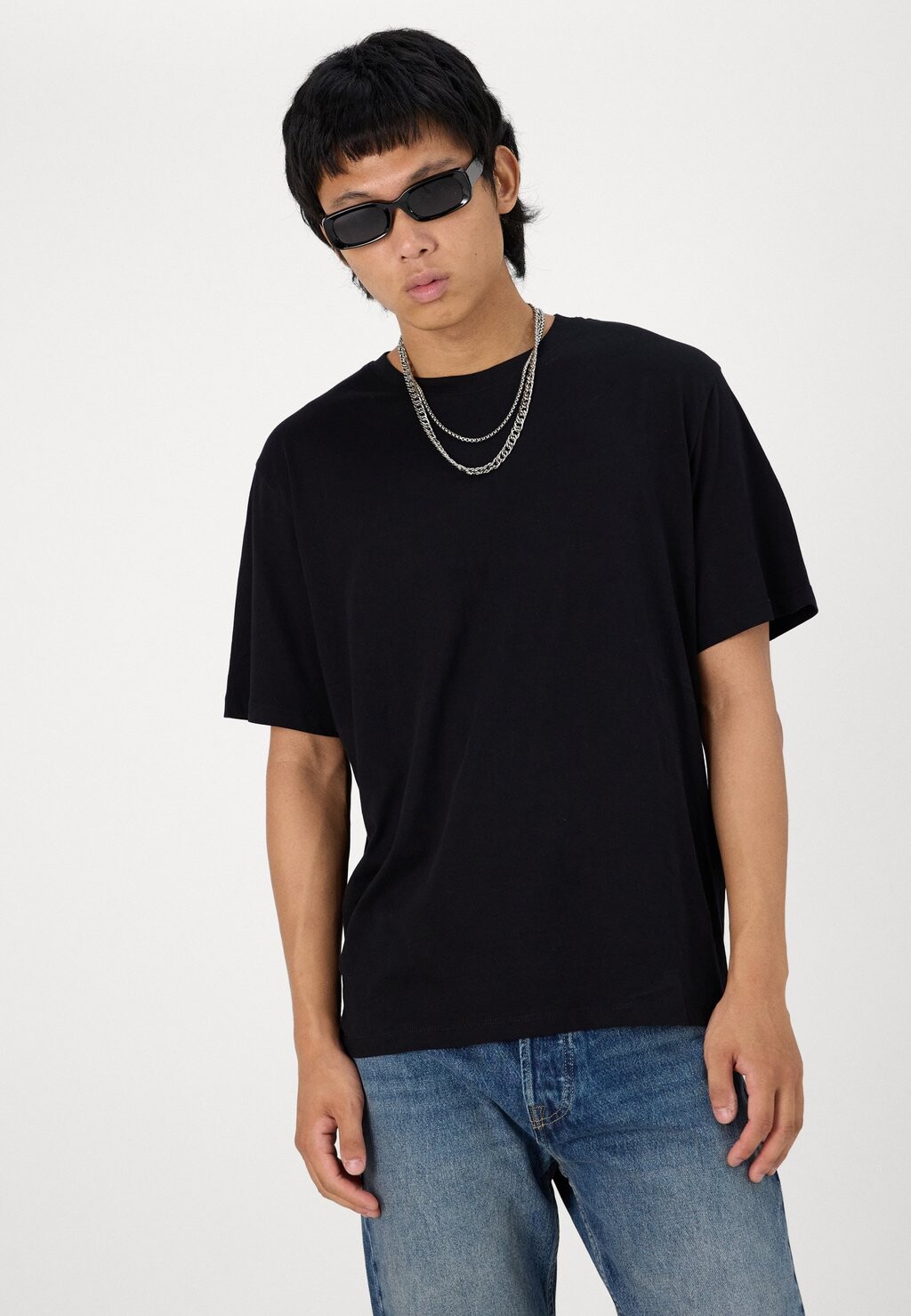 

Джинсы облегающего кроя JJICHRIS JJCOOPER Jack & Jones, синий деним