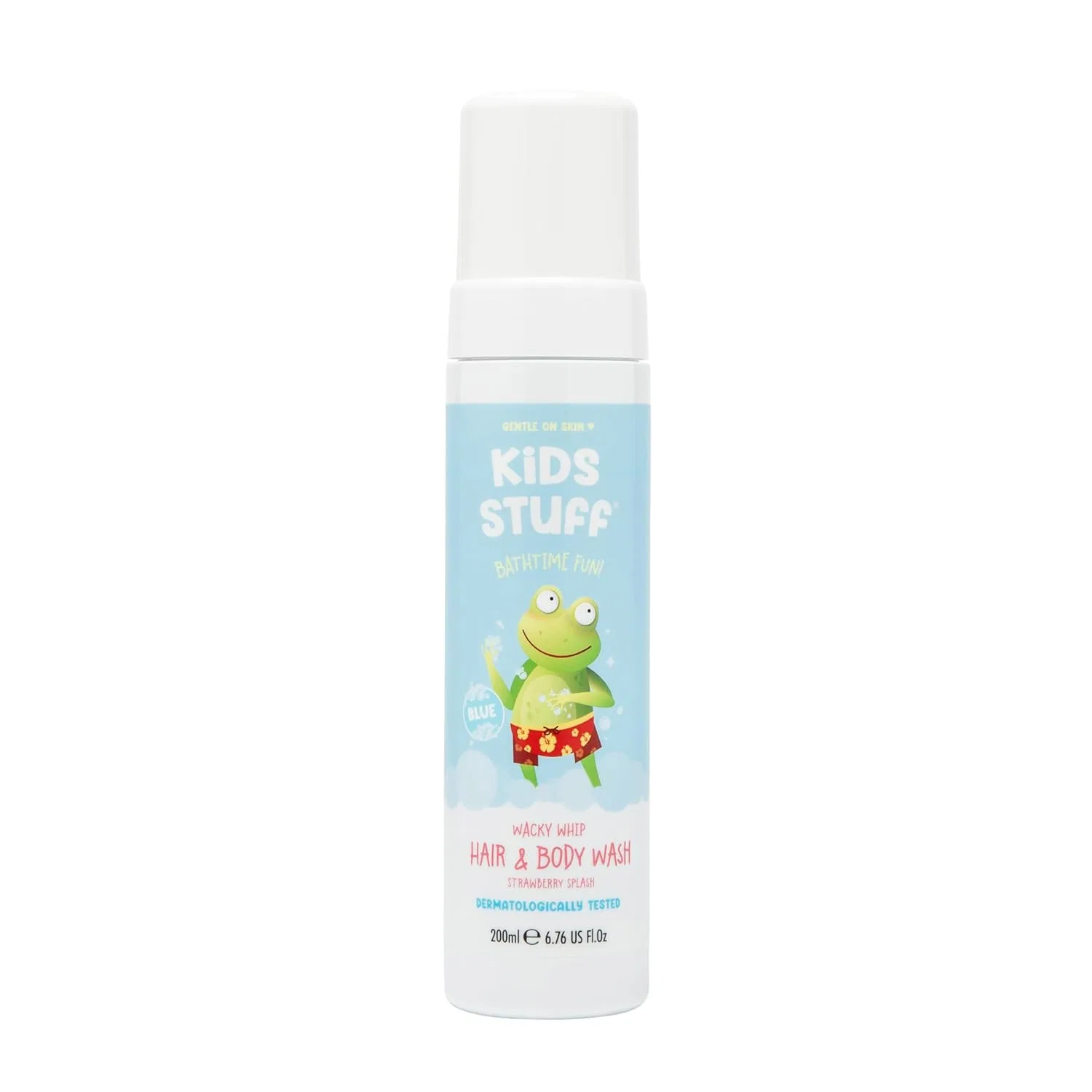 Детская пена для ванны и душа Kids Stuff Wacky Whip с ароматом клубники, 200 мл Kids Stuff, Blue