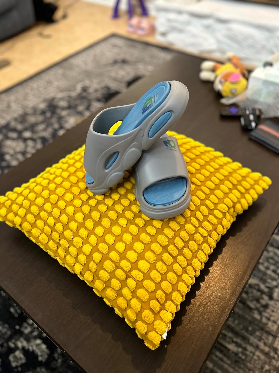 Сандалии Neo Designers NeoWalk Comfort для мужчин и женщин - легкие шлепанцы из ЭВА с поддержкой пятки, амортизирующей подошвой и противоскользящей поверхностью - повседневная обувь для дома и улицы, Carbon Ash — фото 3