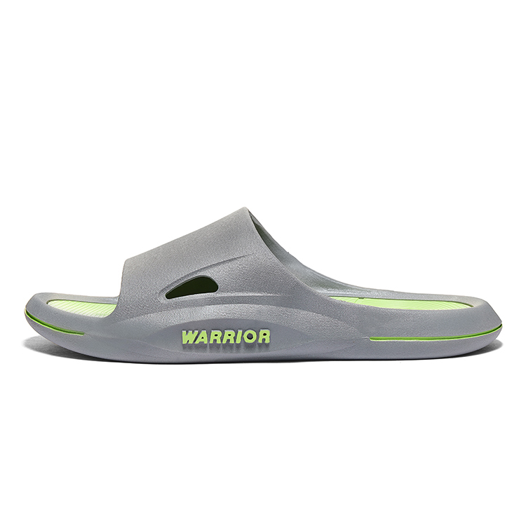 

Нескользящие спортивные сандалии мужские серые фруктово-зеленые WARRIOR, Gray Fruit Green