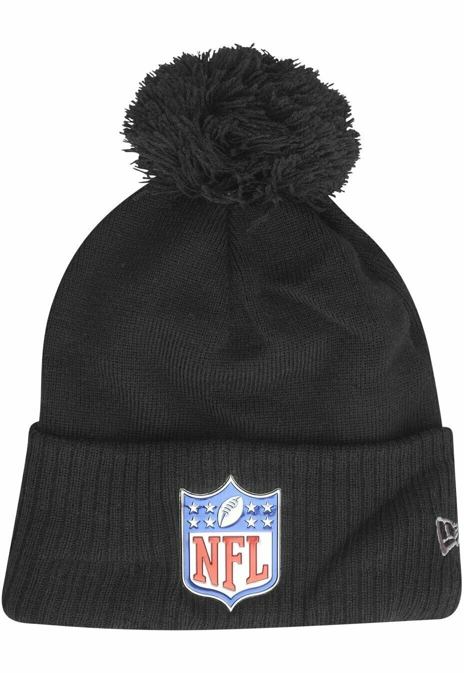 

Шапка BOBBLE NFL SHIELD New Era, цвет black