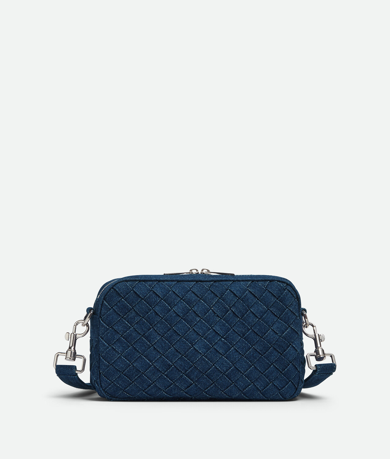 

Маленькая сумка для фотокамеры Intreccio Bottega Veneta, индиго