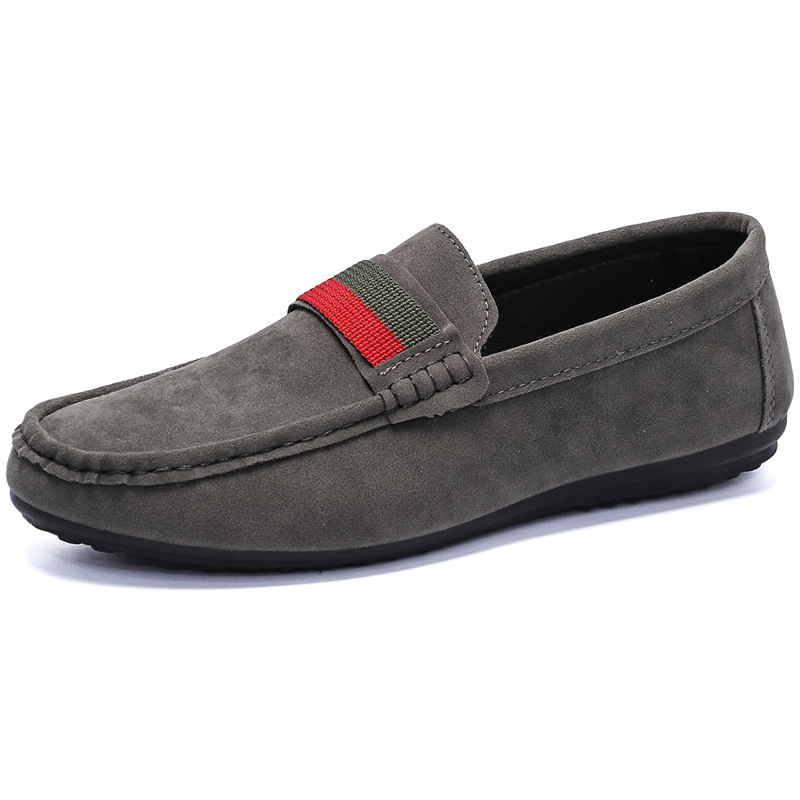 

KUPE Мокасины мужские серые, цвет Gray