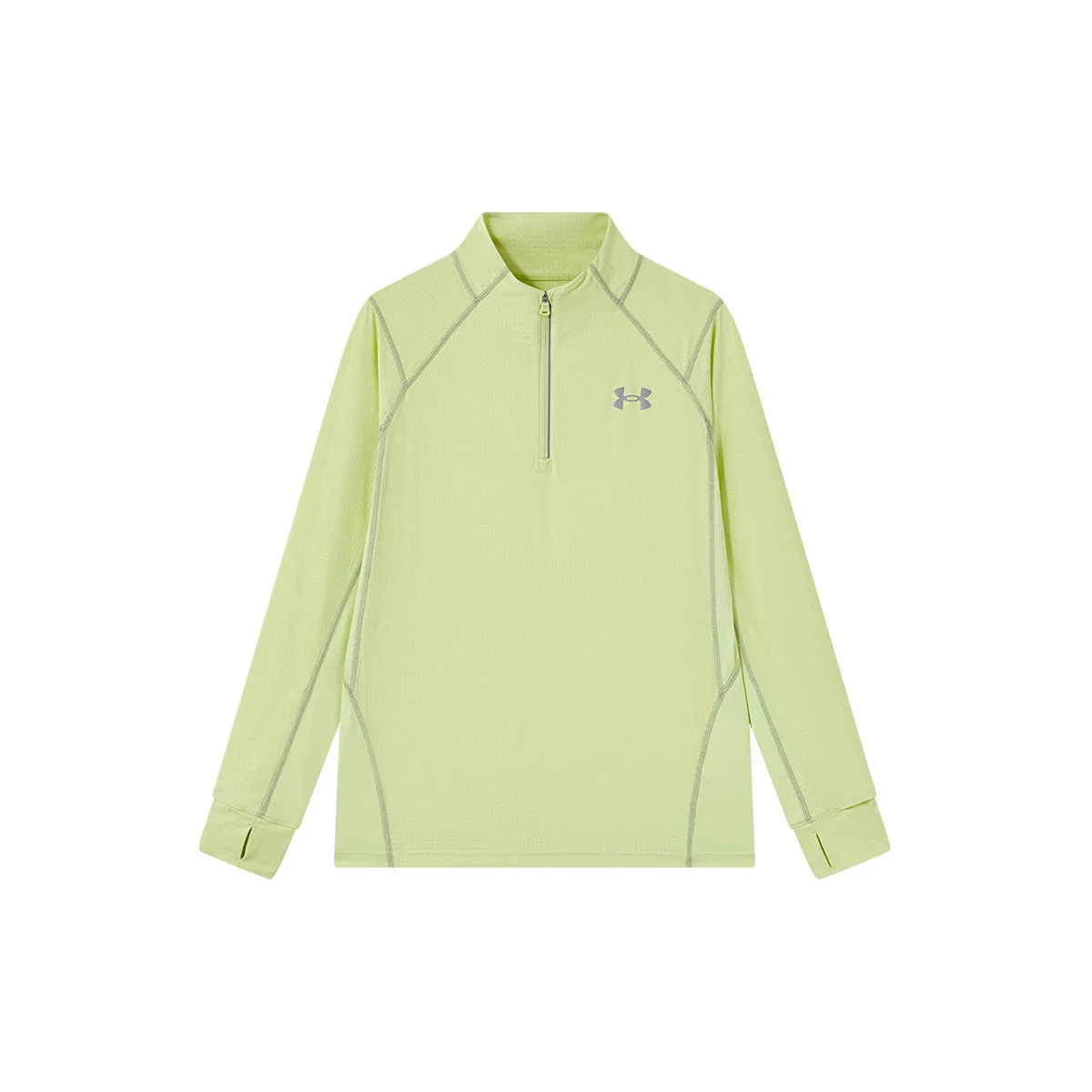 Детская футболка с отложным воротником Under Armour, Lime Green