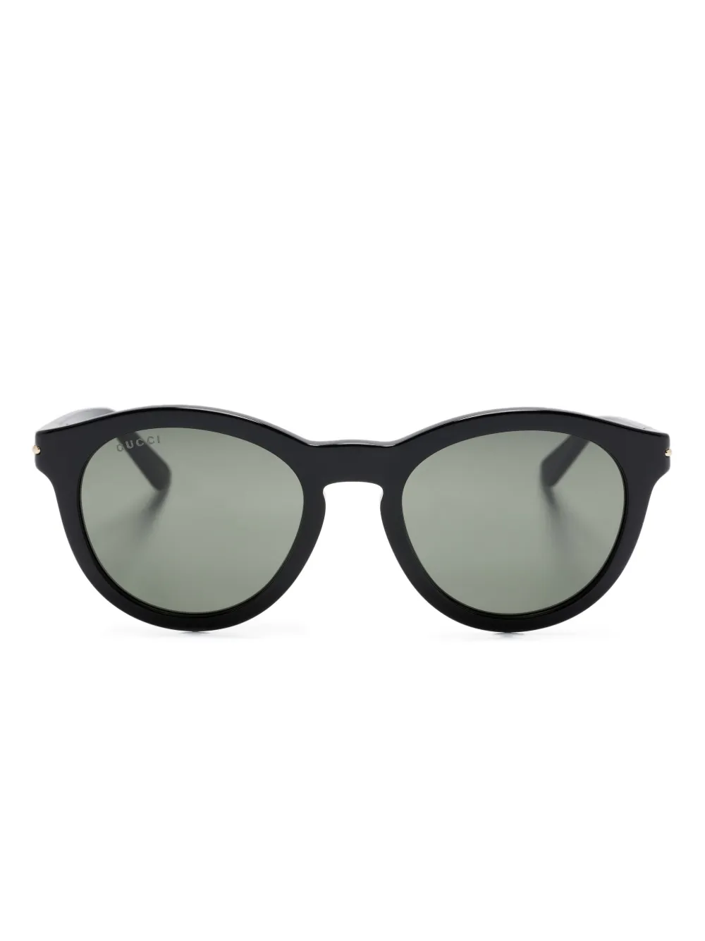

Солнцезащитные очки в оправе панто Gucci Eyewear, черный