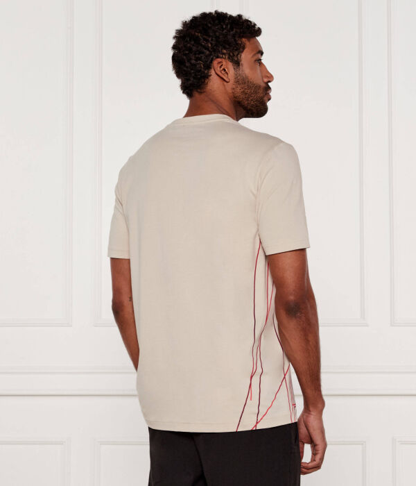 Футболка футболка жук Regular fit Boss Green, желтый — фото 3
