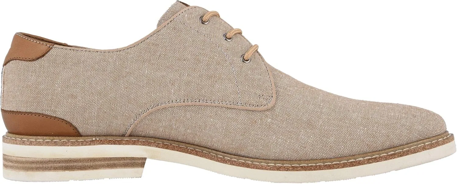 Мужские оксфорды Florsheim Highland, Sand Canvas White Sole — фото 2