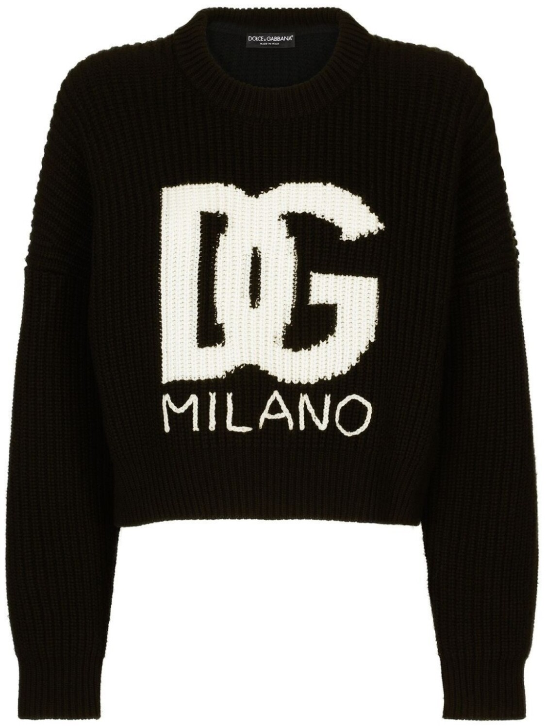 

Dolce & Gabbana джемпер с логотипом DG, черный
