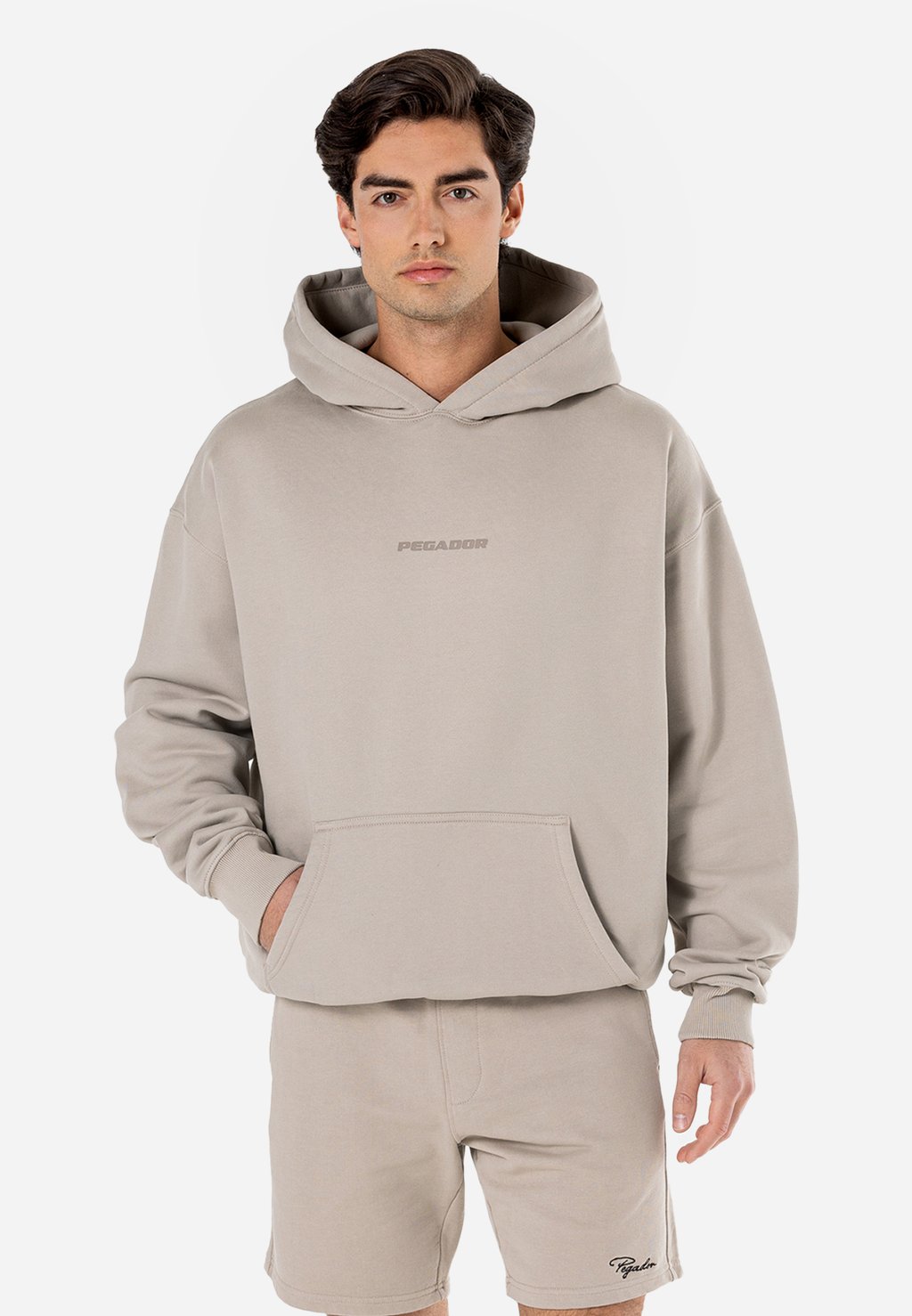 

Толстовка COLNE OVERSIZED HOODIE - Hoodie Pegador, серый
