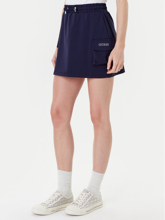 

Мини-юбка regular fit V5YD04 KCX42 Guess, синий