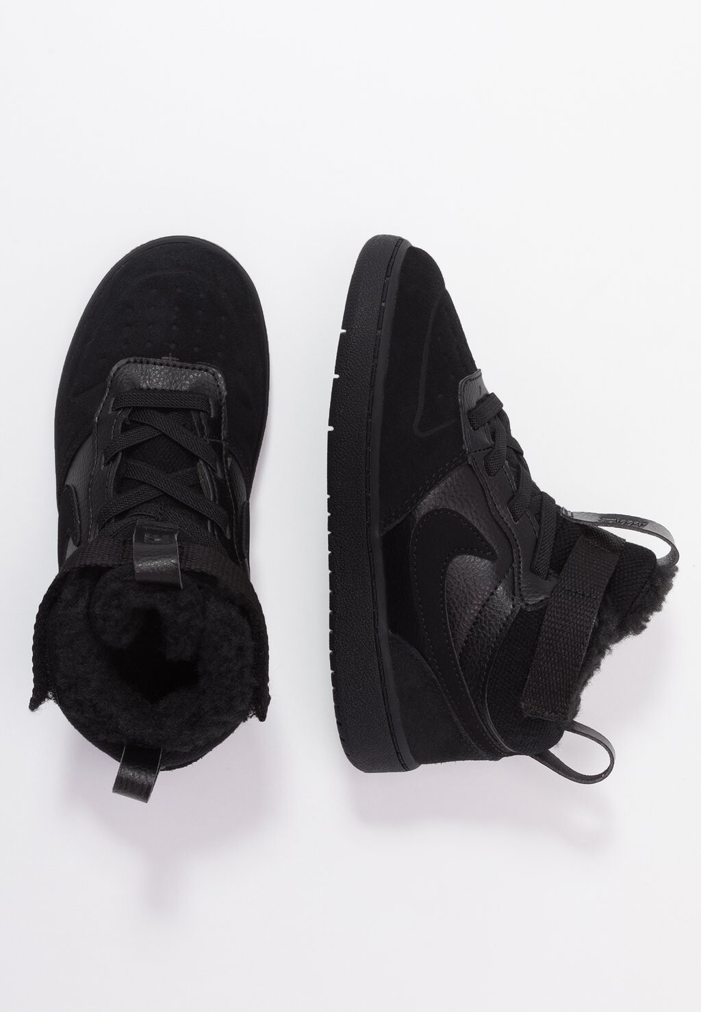 

Обувь для первых шагов Court Borough Mid Winterized Nike, цвет black/white