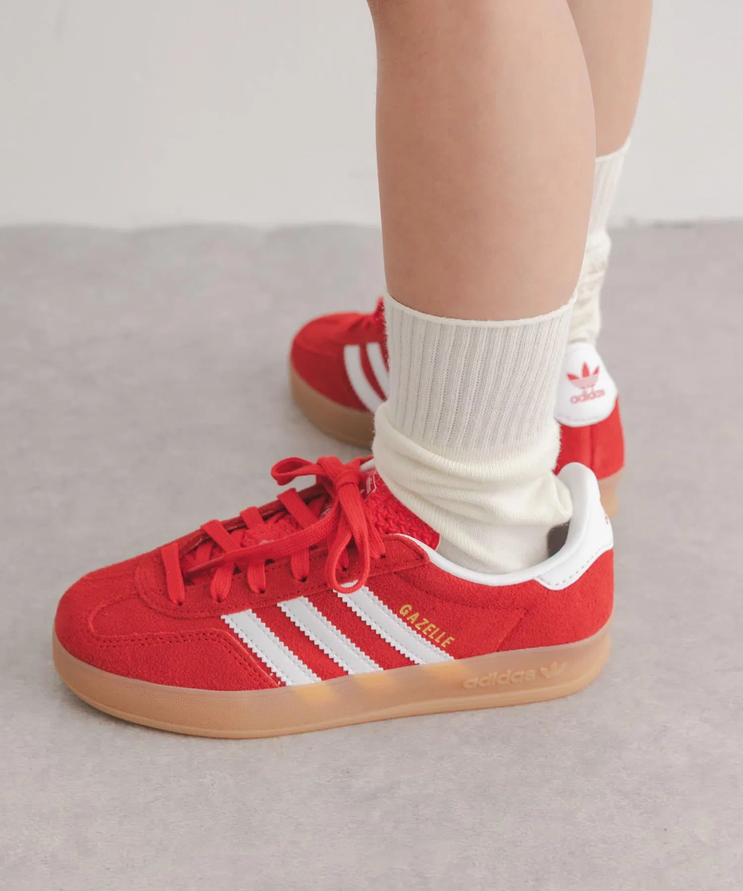 Детские кроссовки adidas GAZELLE INDOOR C — фото 2