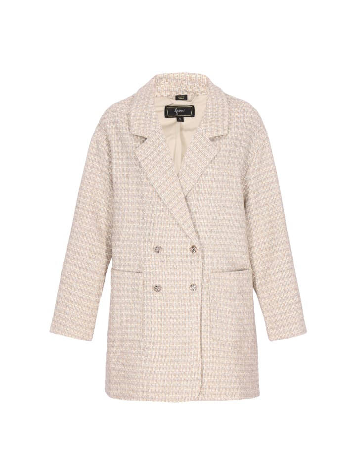 

Faina Женское пальто бежевого цвета