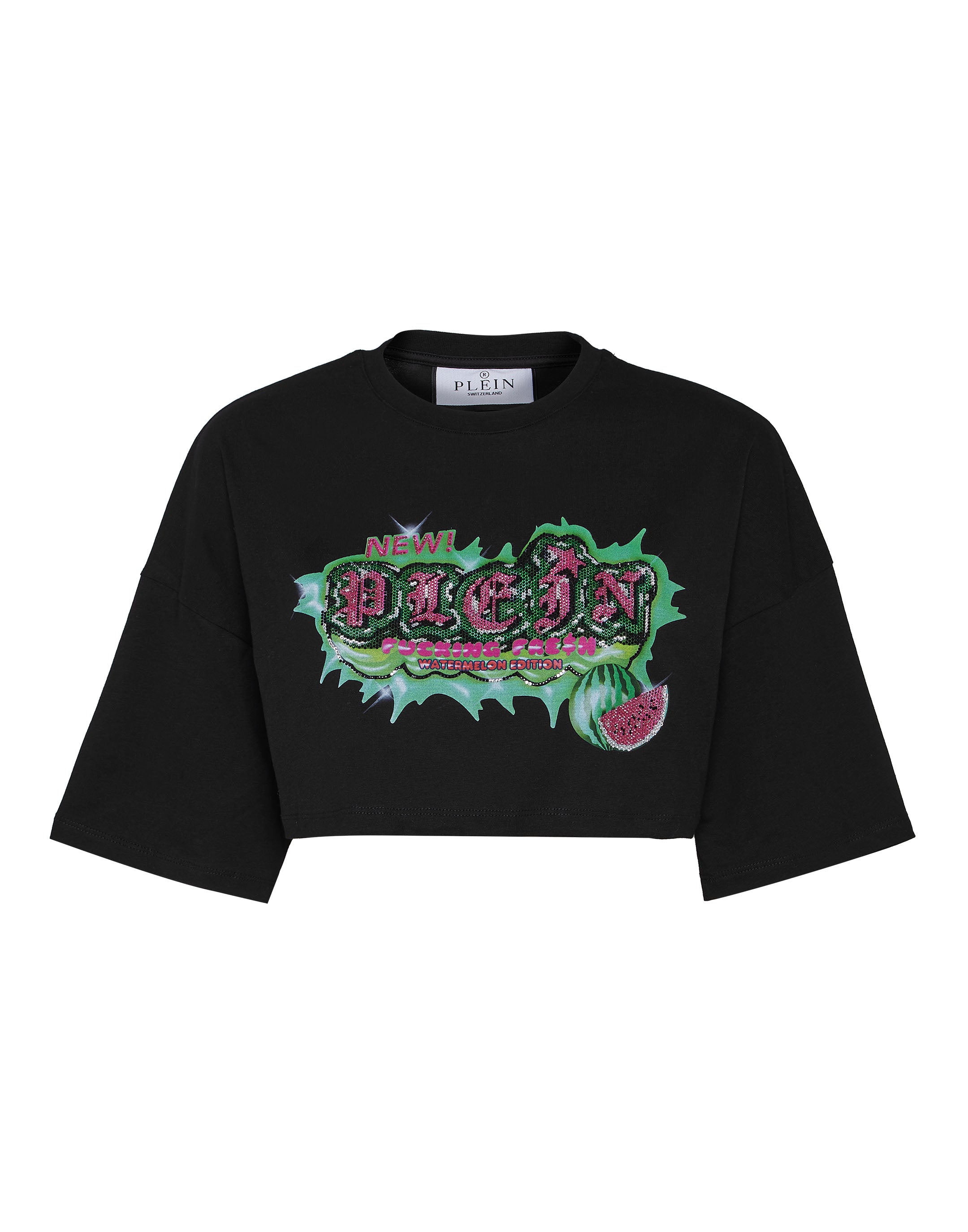

Укороченная футболка Tutti Frutti PHILIPP PLEIN, черный