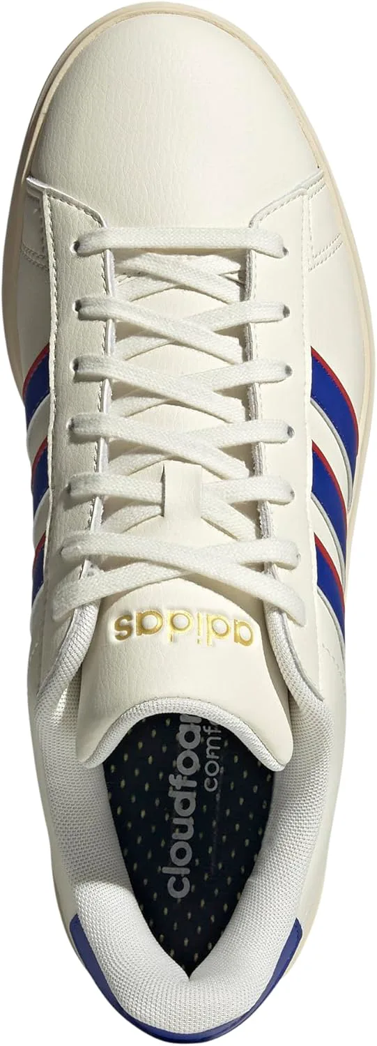 Мужские кроссовки Adidas Grand Court 2.0, белый/синий — фото 4