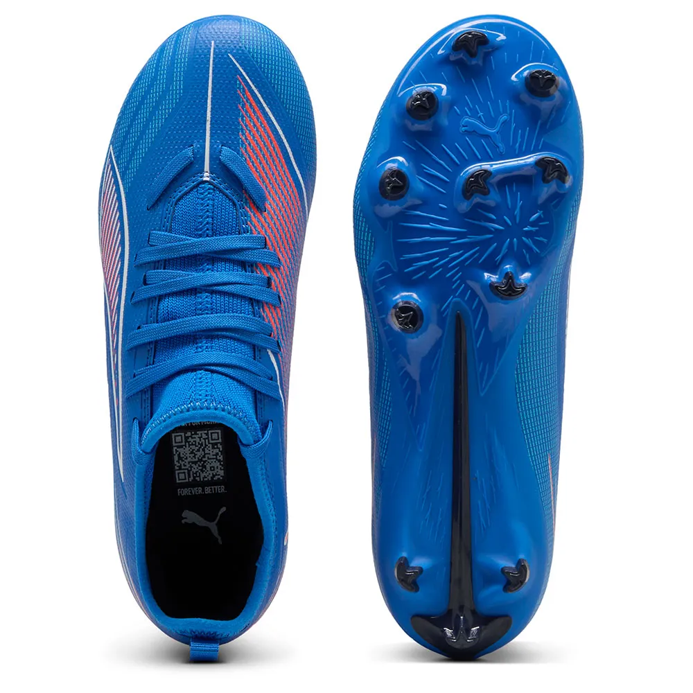 Футбольные бутсы Puma Ultra 6 Match FG/AG infant, синий — фото 2