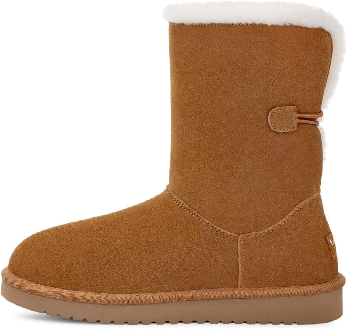 Сапоги женские Koolaburra by UGG высокие с мехом, коричневый — фото 4