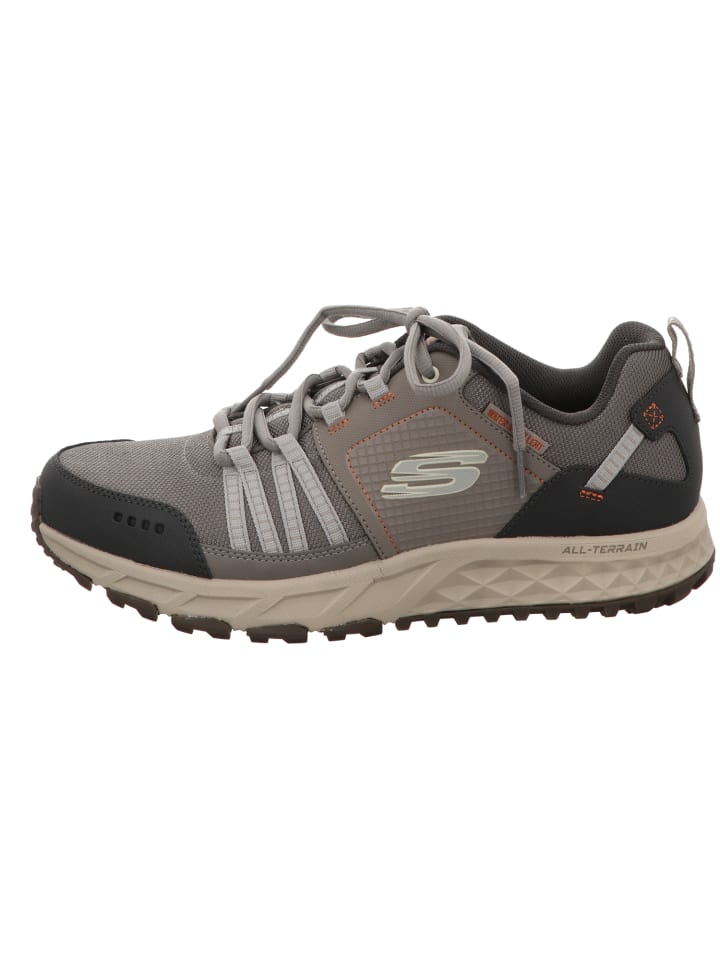 Skechers Туфли на шнуровке серого цвета — фото 2