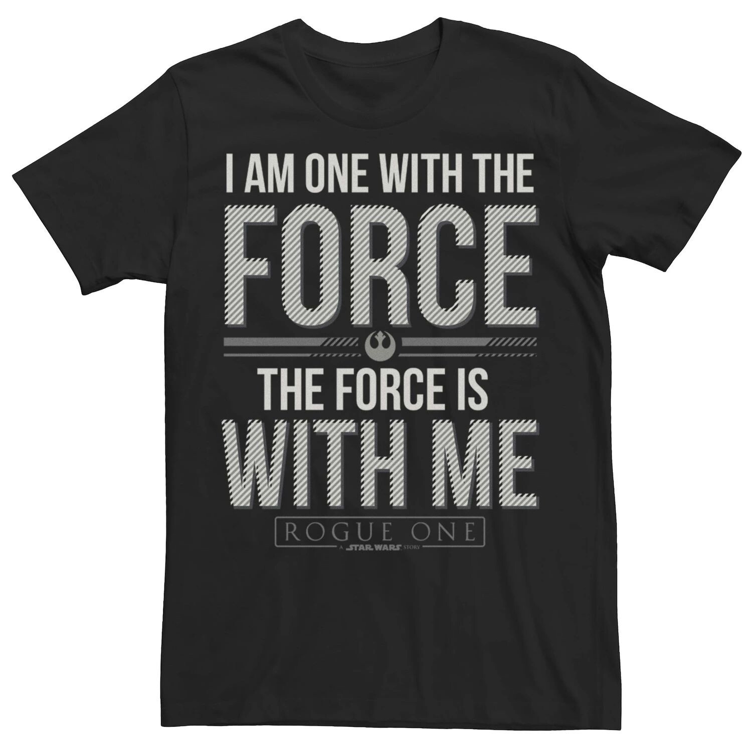 

Мужская футболка Rogue One I Am One With The Force Quote Star Wars