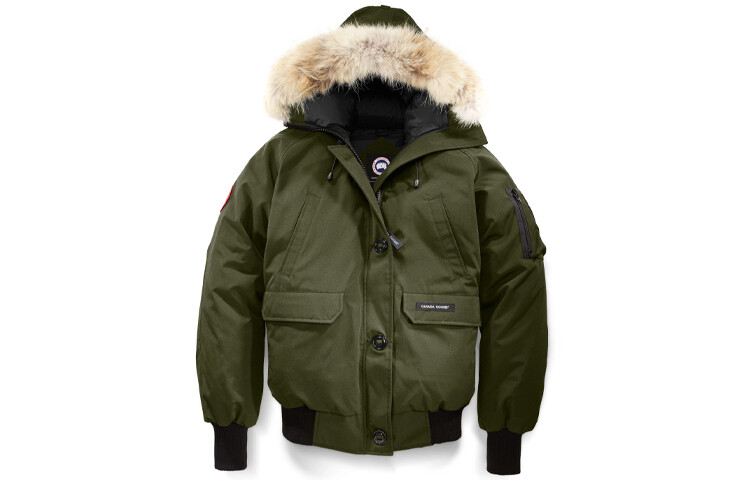 

Женский пуховик Canada Goose, армейский зеленый