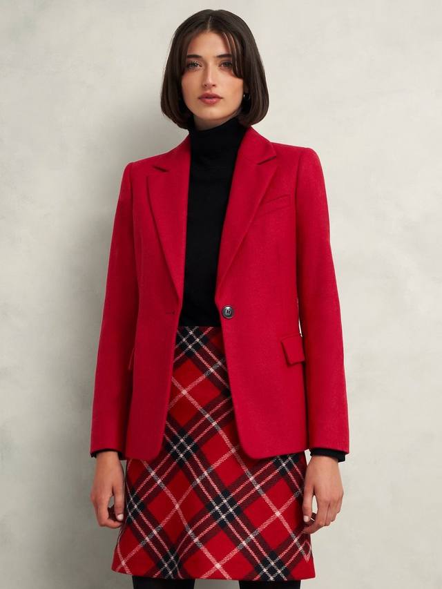 

Шерстяной блейзер джесс Hobbs, цвет Pomegranate Red