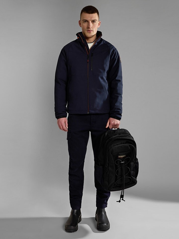 

Дождевик Napapijri Funktionsjacke Graham, темно-синий