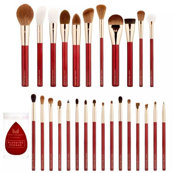 

Набор профессиональных кистей для макияжа, 27 шт. Many Brushes Premium