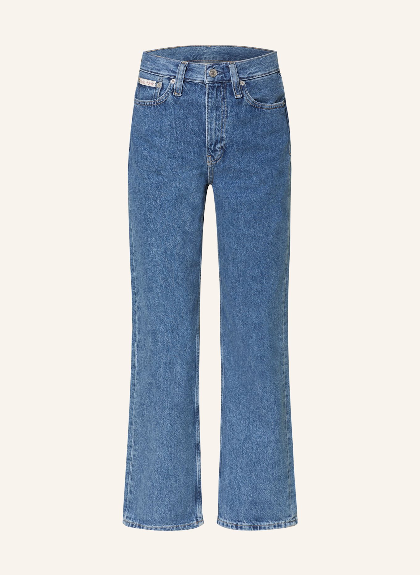 

Прямые джинсы Calvin Klein Jeans, синий