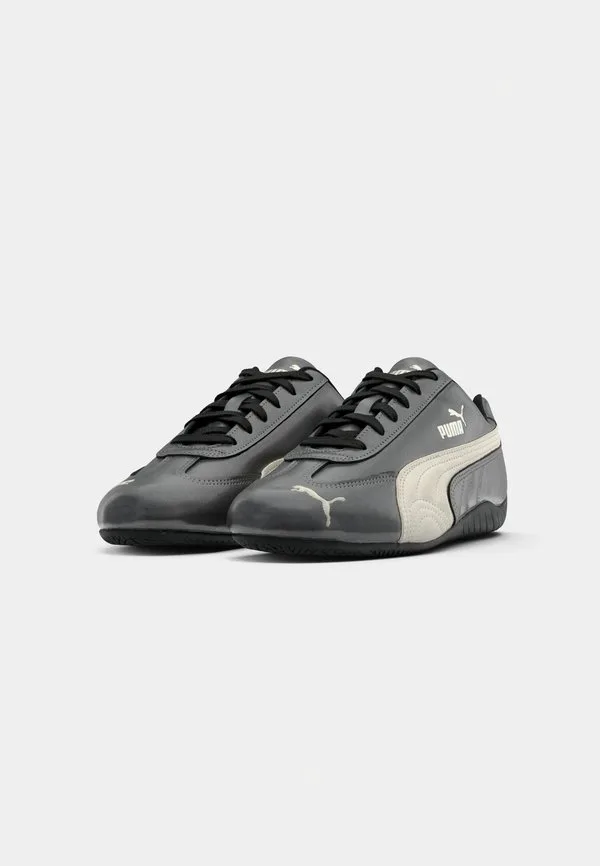 Металлические низкие кроссовки speedcat унисекс Puma, Black/Warm White — фото 3