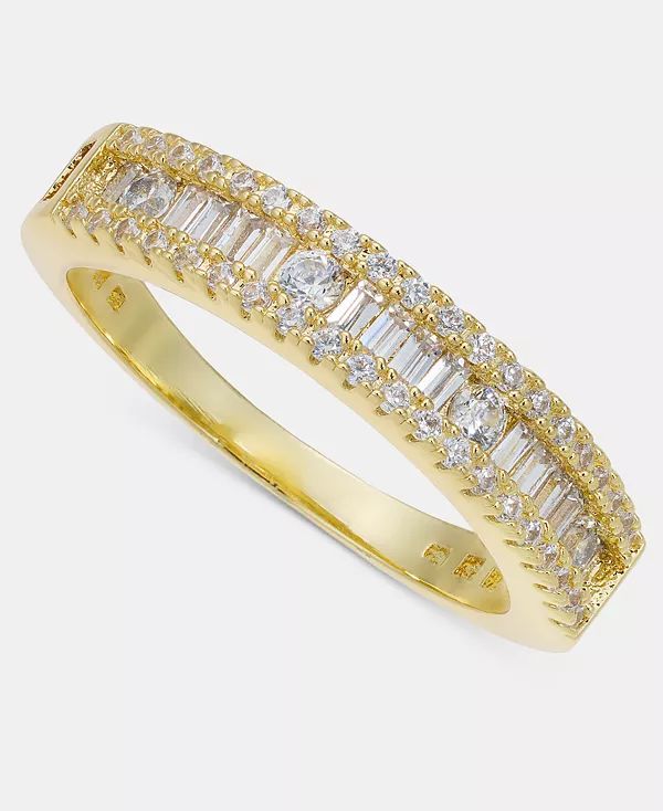 

Кольцо с кубическим цирконием, эксклюзив от Macy's Charter Club, gold