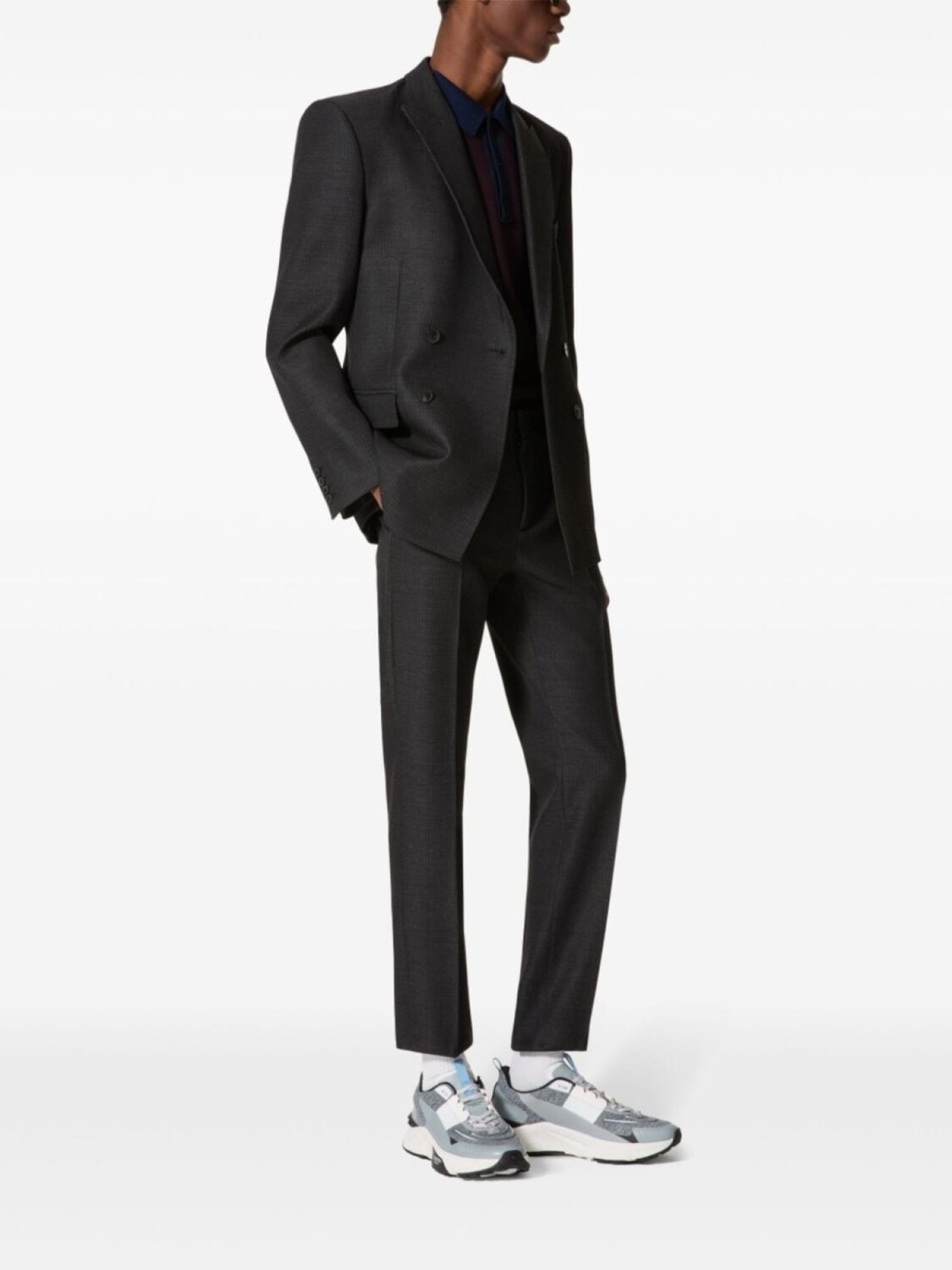 

Valentino Garavani рубашка поло с контрастной отделкой, красный