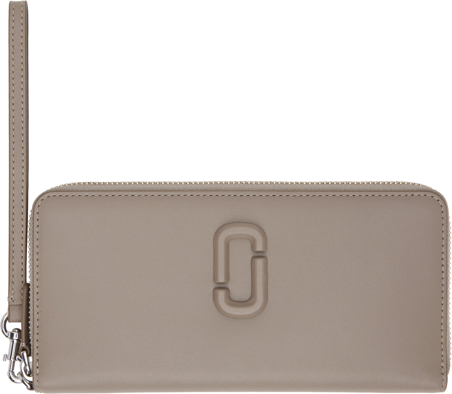 

Серый континентальный кошелек «The Covered J Marc» Marc Jacobs