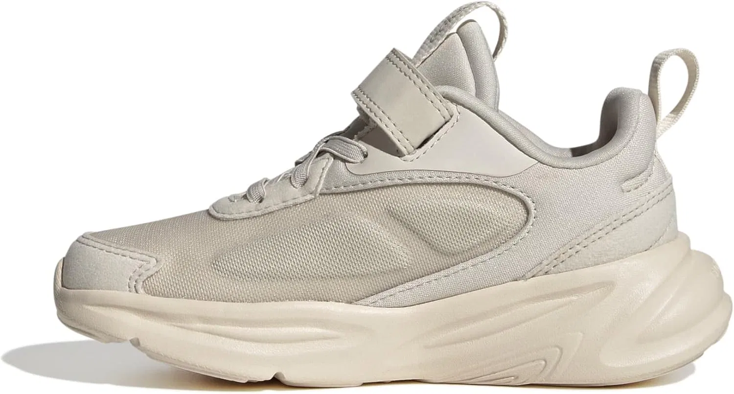 Детские кроссовки Adidas Unisex Kinder Ozelle EL KShoes - низкие (не для футбола), Alumina Wonder White Grey One