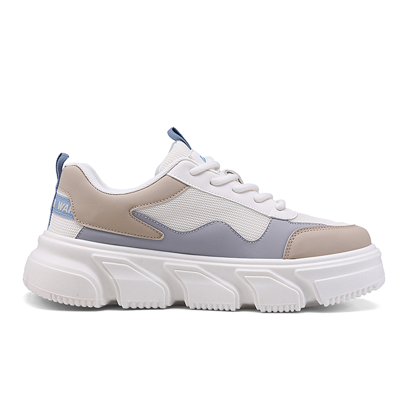 WARRIOR Кроссовки для скейтбординга мужские Low top Gray/Blue — фото 3