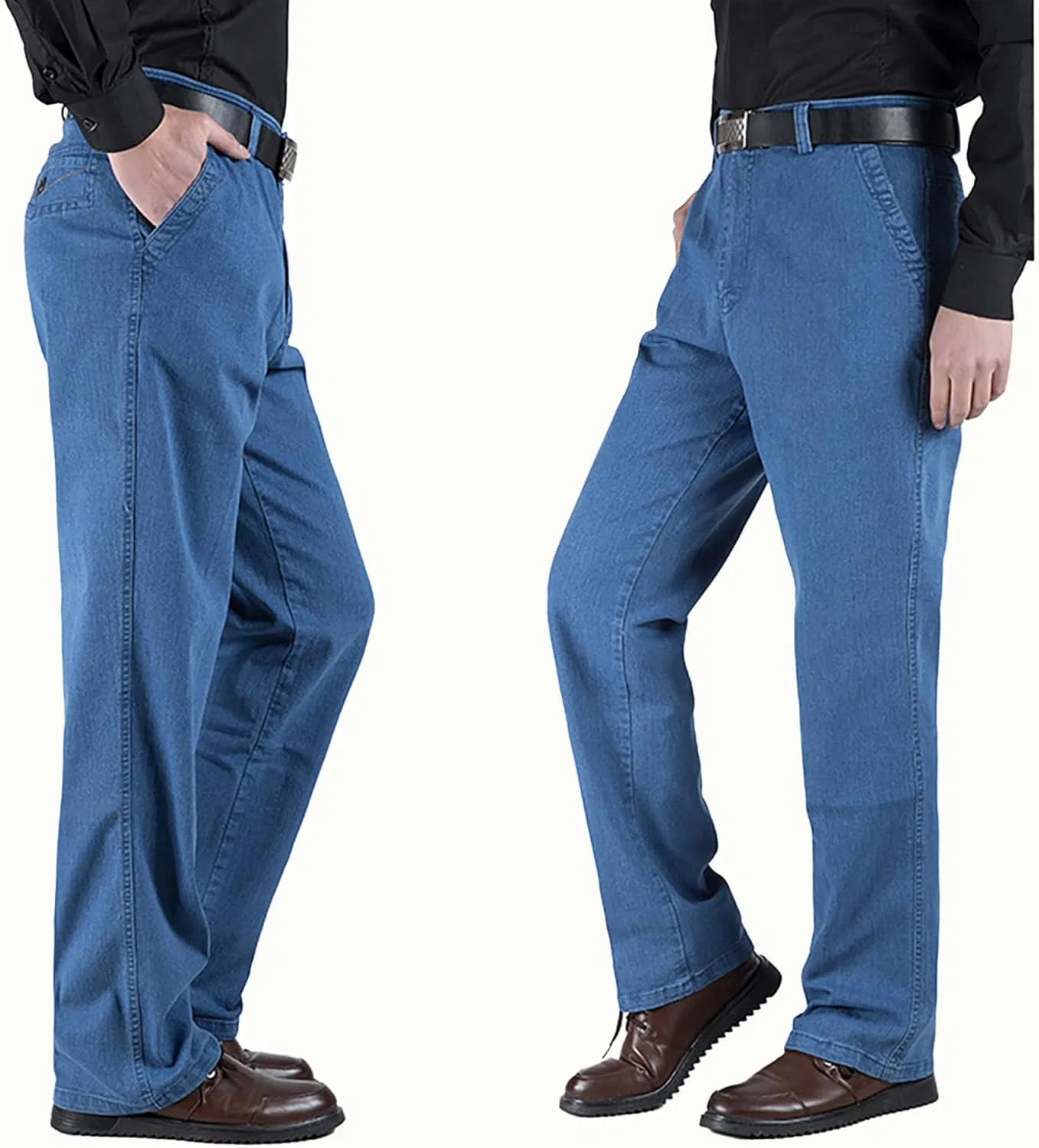 Джинсы Classic Vintage Wash, Light Blue — фото 3